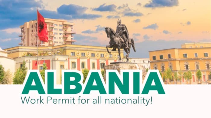 تصريح عمل ألبانيا – 10,000 درهم