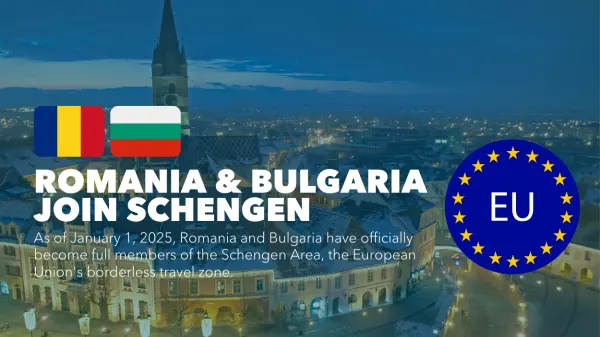 Romania & Bulgaria Join Schengen