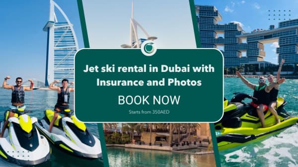 Jet ski rental in Dubai with insurance and photos