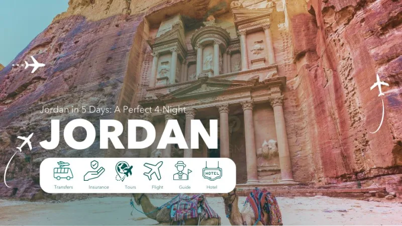 تجربة مثالية لمدة 4 ليال - 5 أيام في الاردن