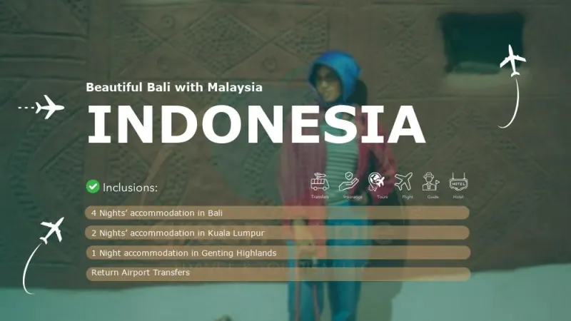 بالي الجميلة مع ماليزيا