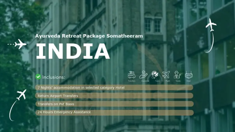 حزمة منتجع أيورفيدا سوماثيرام
