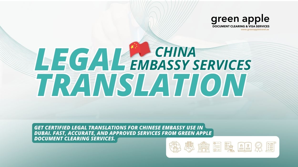 Certified Legal Translation for the Chinese Embassy in Dubai 