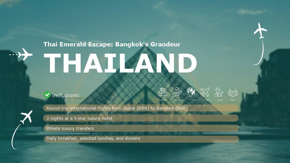 Thai Emerald Escape: Bangkok's Grandeur