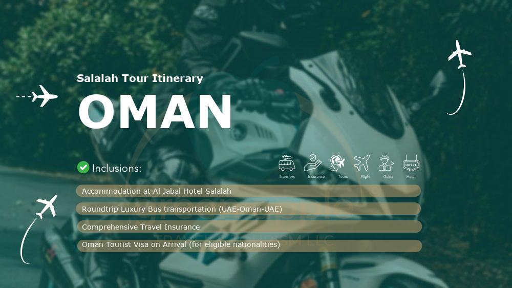 Salalah Tour Itinerary