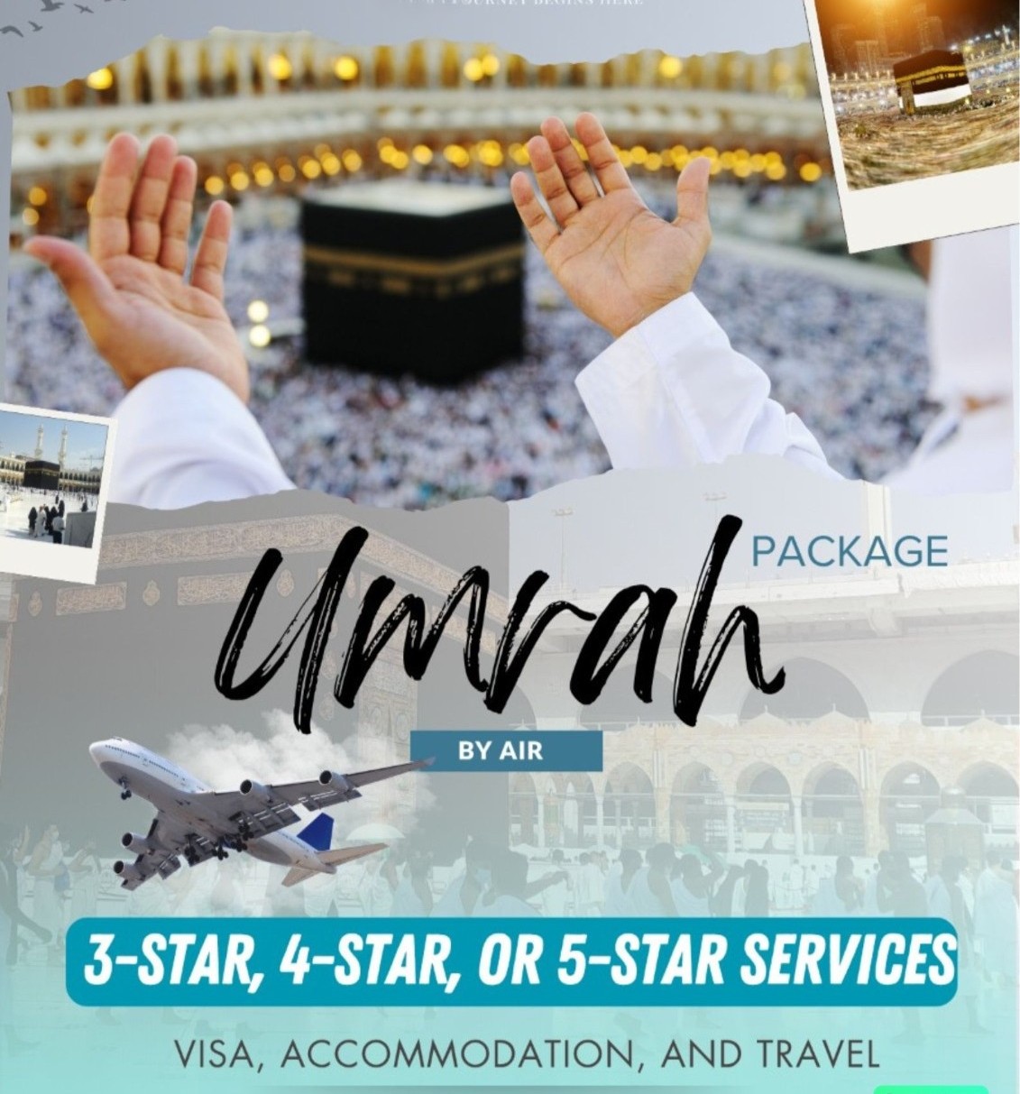 Umrah Package - 5 Nights Makkah & Madinah   January 2026