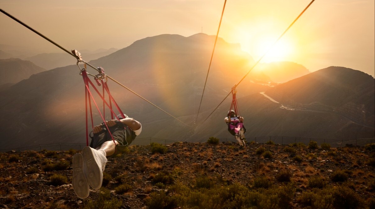 Jebel Jais Zipline Highlights