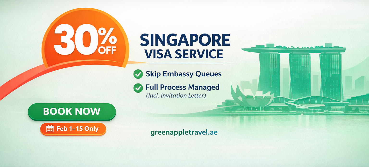 Singapore Visa Guide 2026: 30% Off from Dubai/UAE