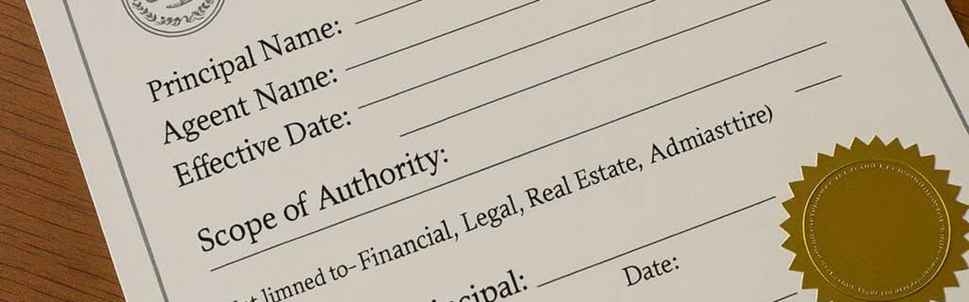 Power of Attorney Attestation