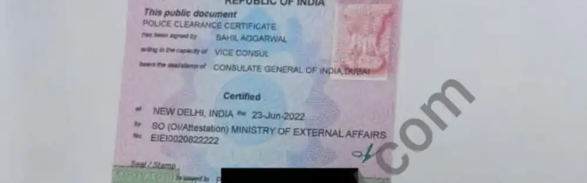 Complete India Attestation Chain