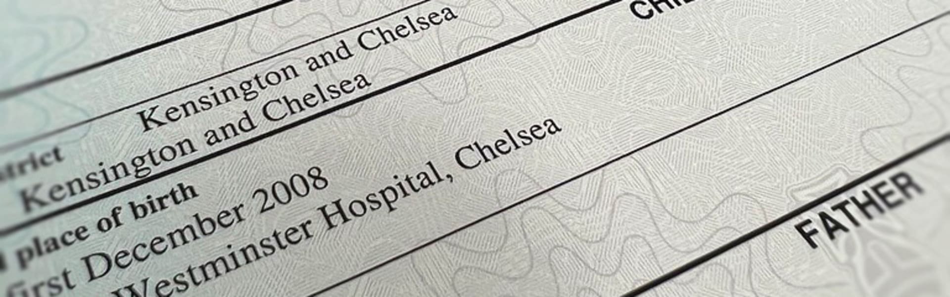 UK Birth Certificate Apostille