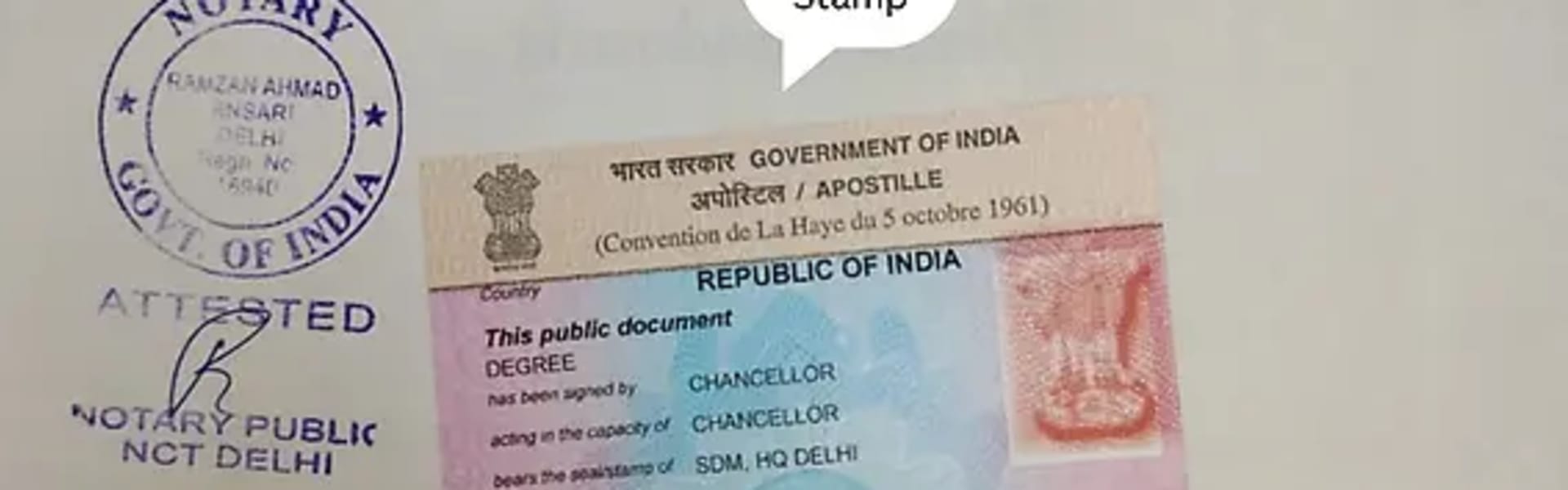 University Degree Apostille