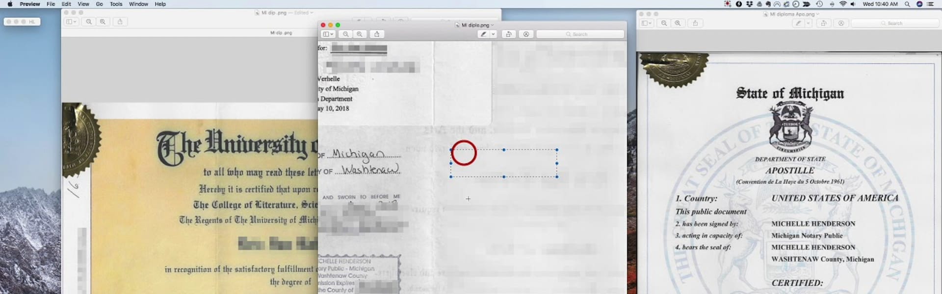 University Degree Apostille