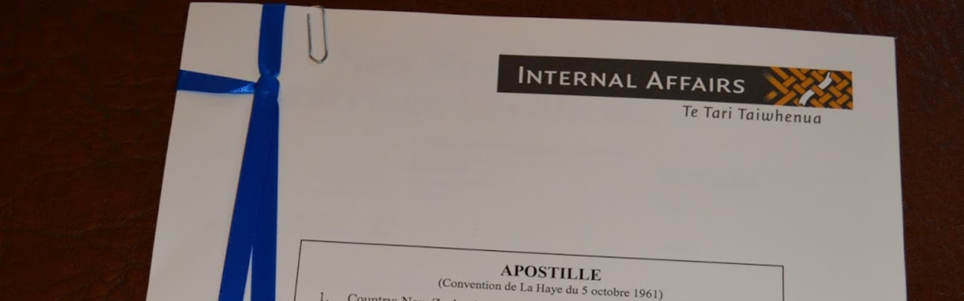 BDM Certificate Apostille