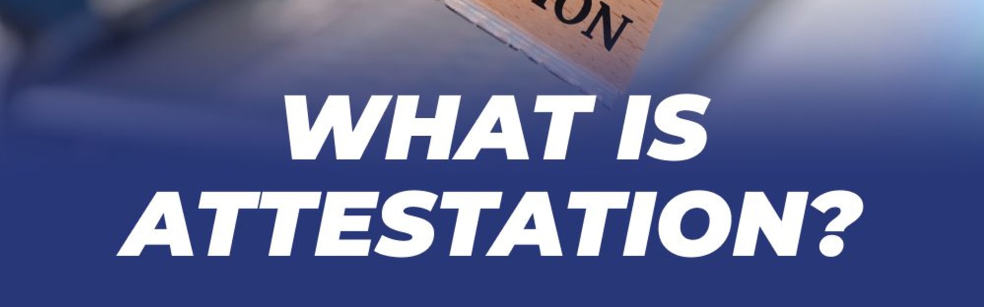 Professional Registration Attestation