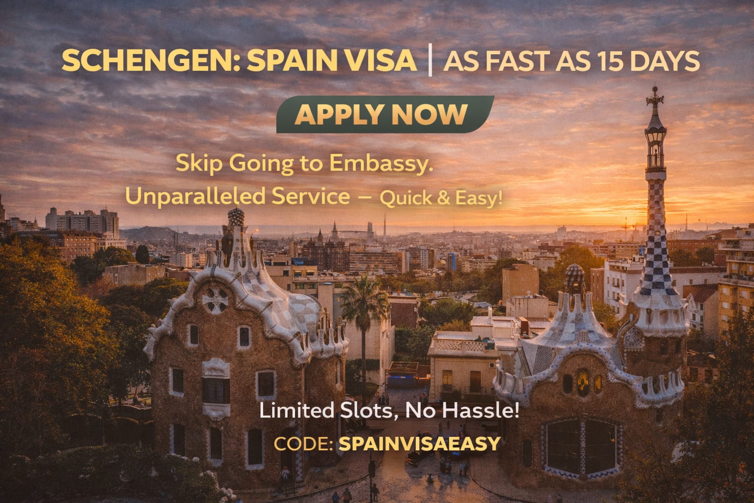 From Visa Processing Delays to Quick Approvals: Your Spain Visa Made Easy for UAE Expats | Limited-Time Rates!