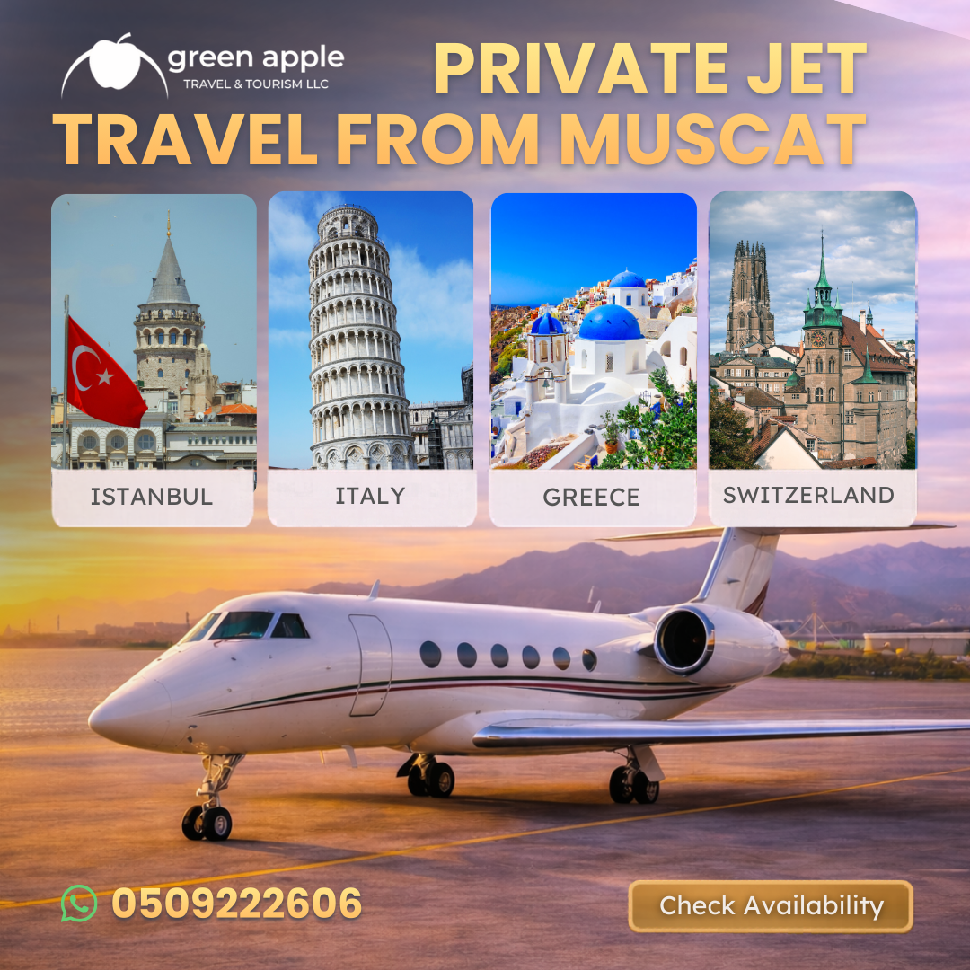 Oman to Dubai: Luxury Private Jet & Car Transfers
