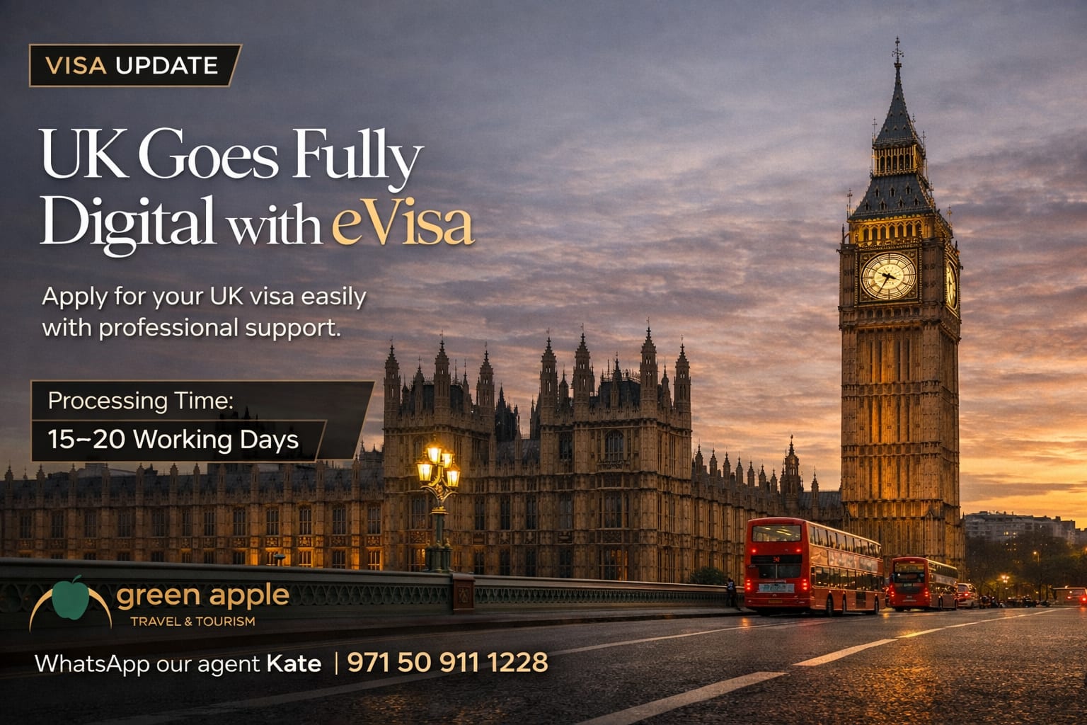 Stop the Visa Stress: Quick UK Visa Application for UAE Residents | From AED 1800