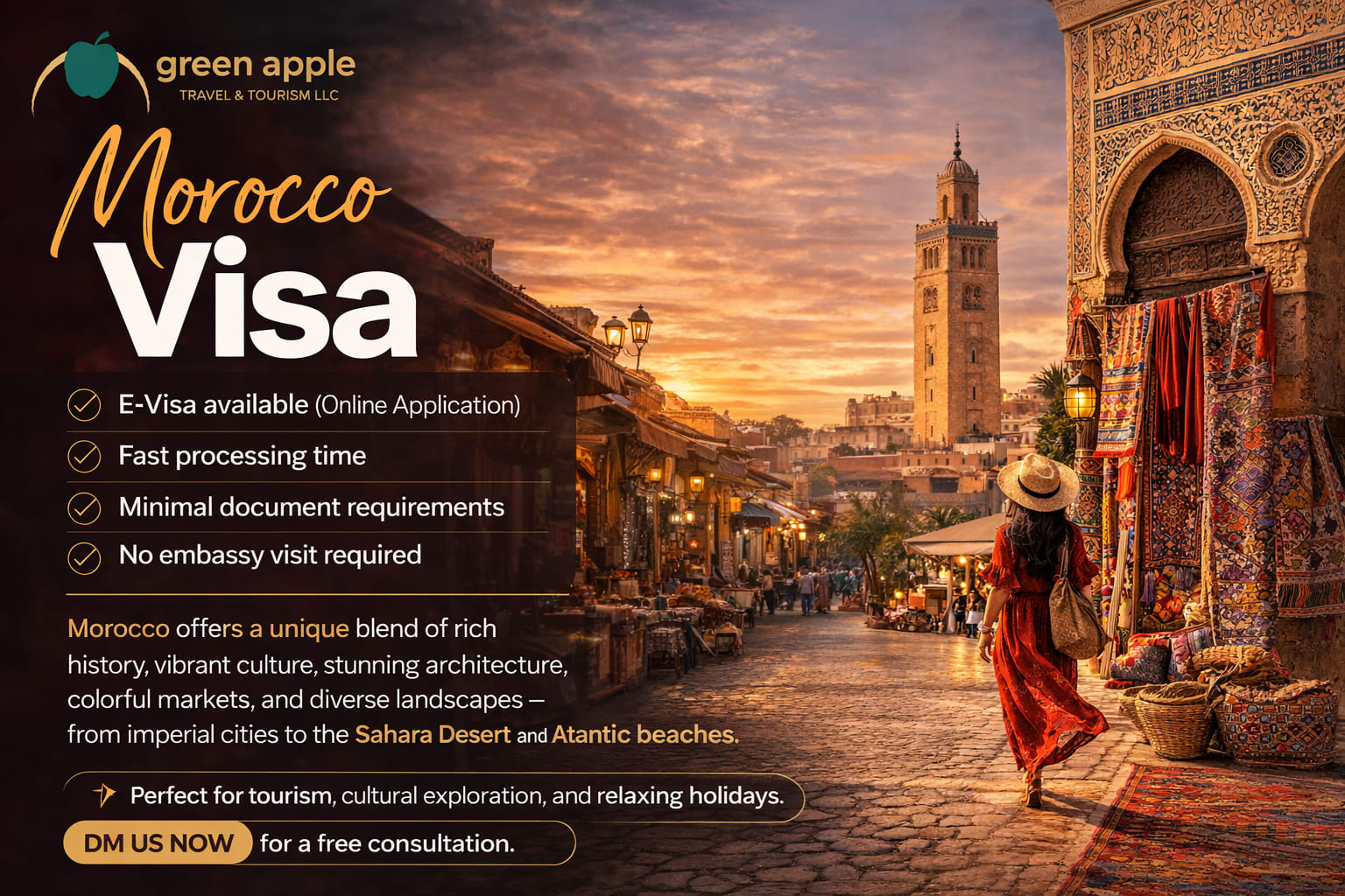 Morocco E-Visa: Fast & Easy from Dubai