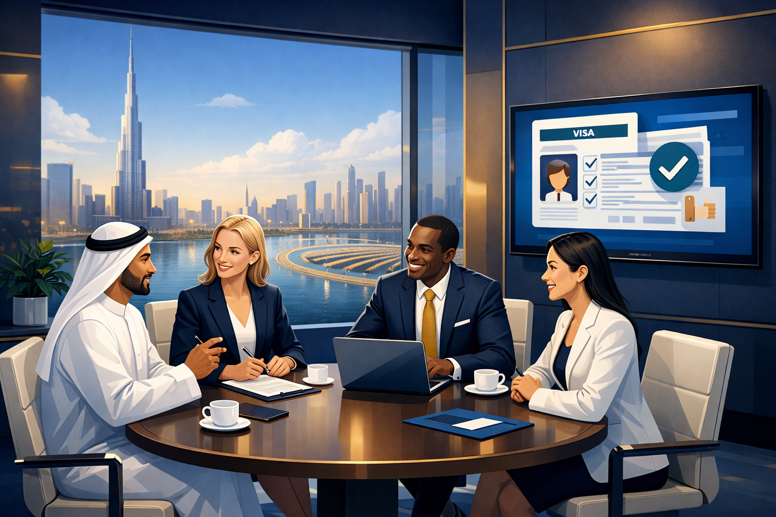 Hassle-Free Visa Services for Business Delegates in Dubai