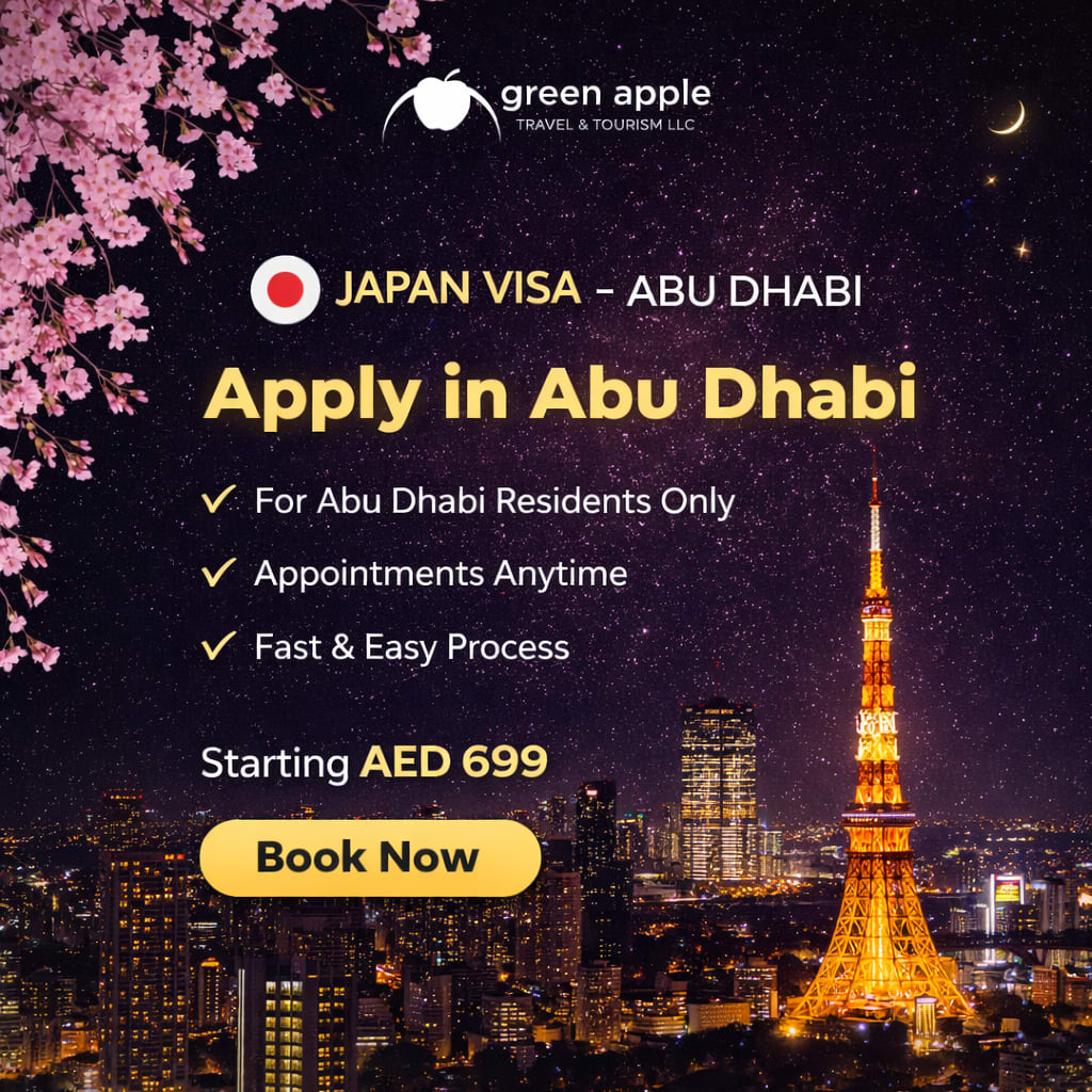 Виза в Японию для жителей Абу-Даби: Быстрая обработка, чтобы избежать отказа | Начинается от 699 AED