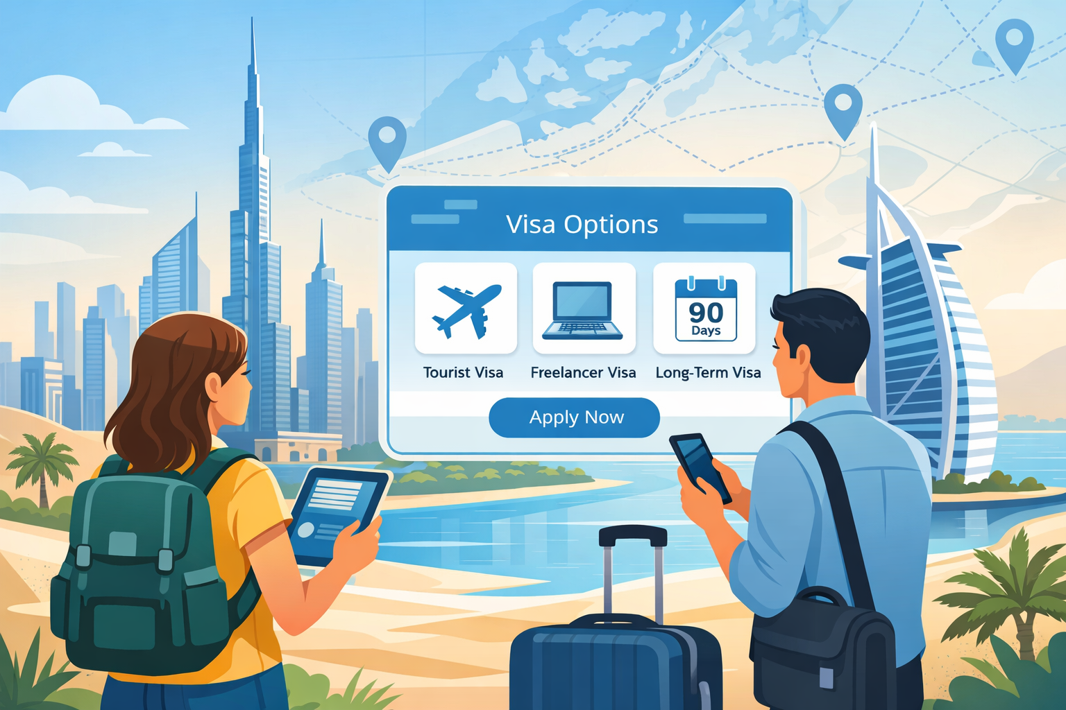 Navigating Visa Options for Solo Travelers: Tailored Services in Dubai