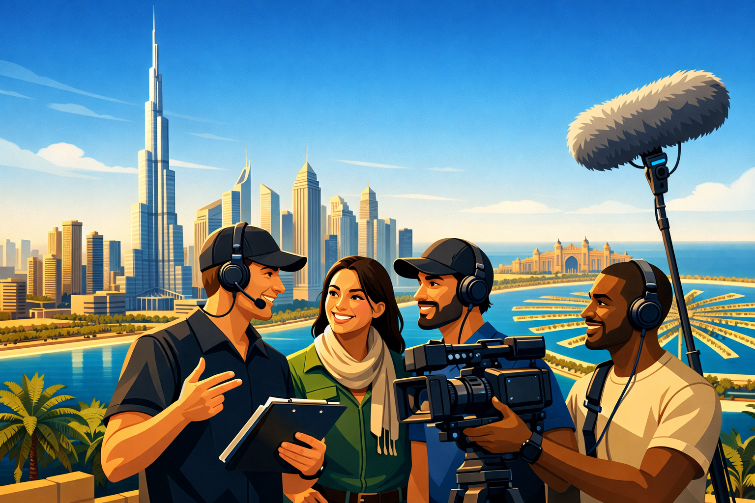 Visa and Attestation Requirements for Film Production Crews Shooting in Dubai