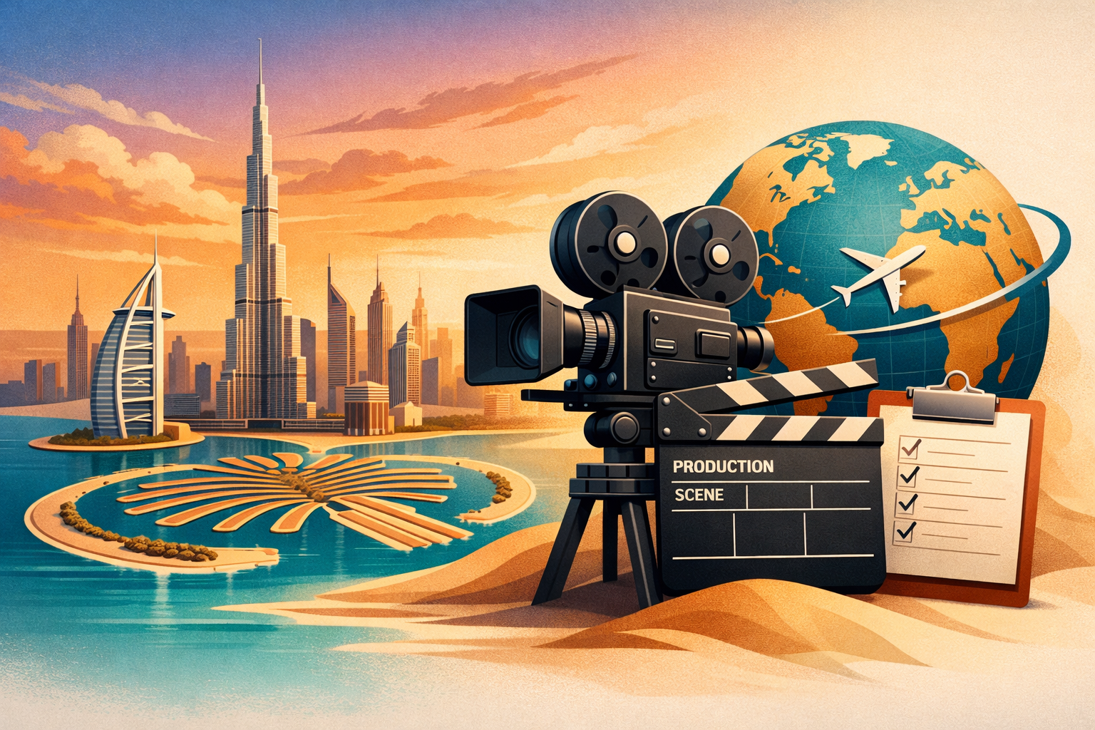 Visa and Attestation Checklist for Filmmakers Shooting on Location in Dubai