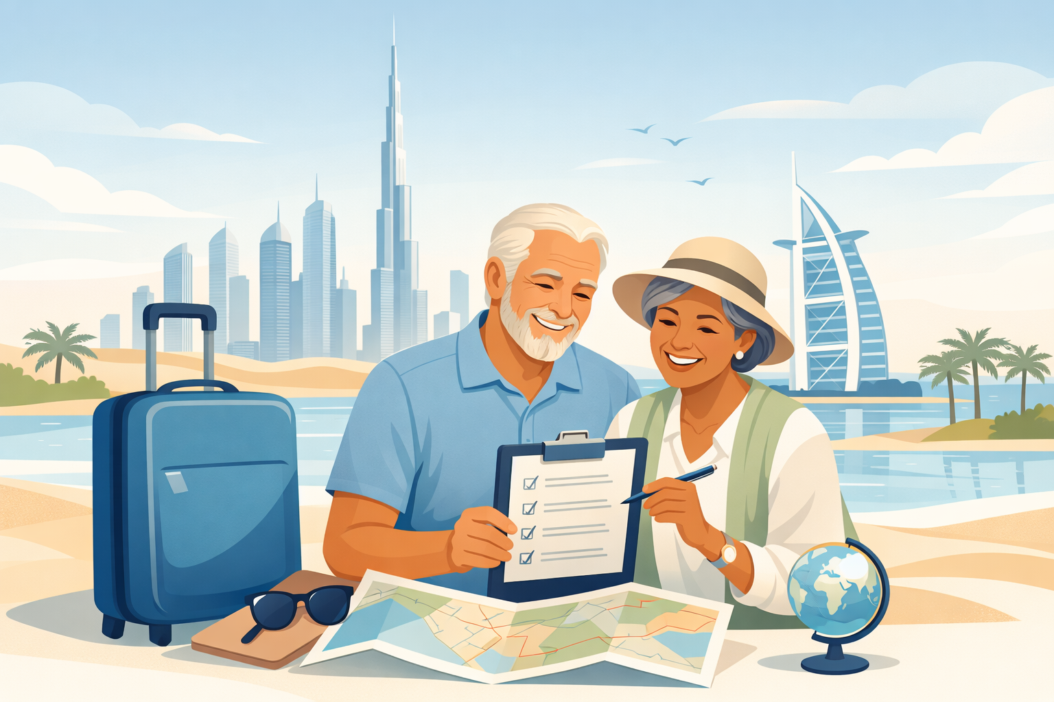 Visa and Attestation Checklist for Retirees Relocating to Dubai on a Long-Term Residency Plan