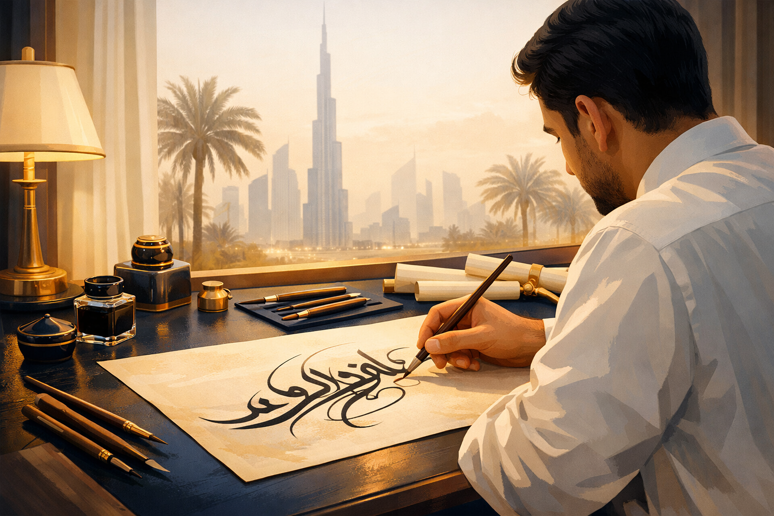 Calligraphy Master Visa & Attestation: Dubai Arts Fest 2026