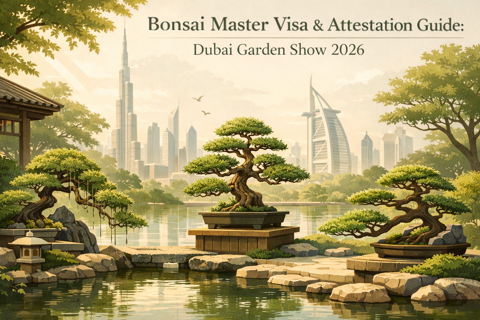 Bonsai Master Visa & Attestation Guide: Dubai Garden Show 2026