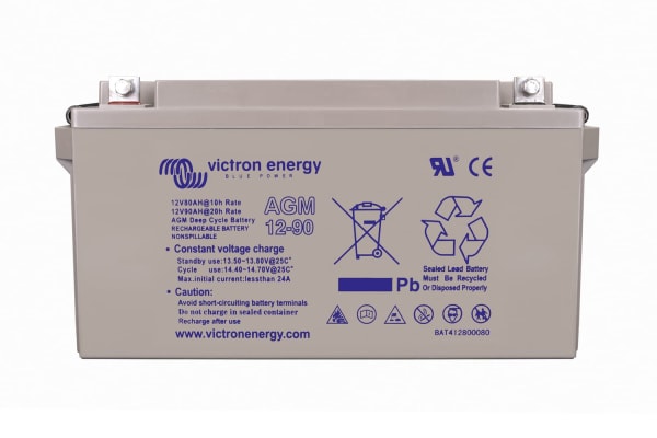 Victron Energy AGM Deep Cycle Batterie 12 V 90 Ah