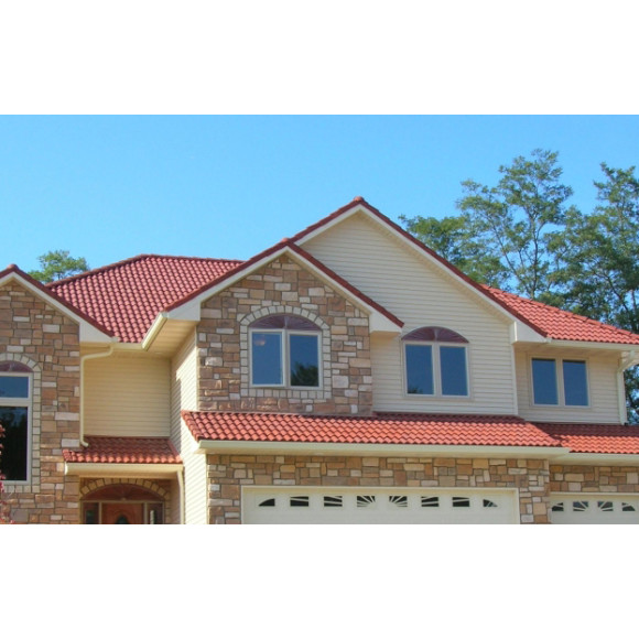 Brava Spanish Barrel Roof Tiles Eco Friendly Durable Composite