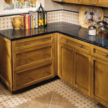 Crossville Porcelain Tile Countertops Example