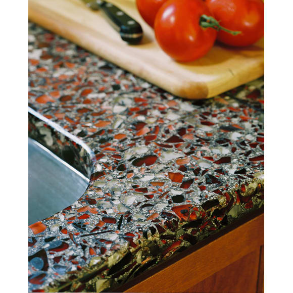 Vetrazzo Countertop Eco Friendly Stunning Recycled Glass