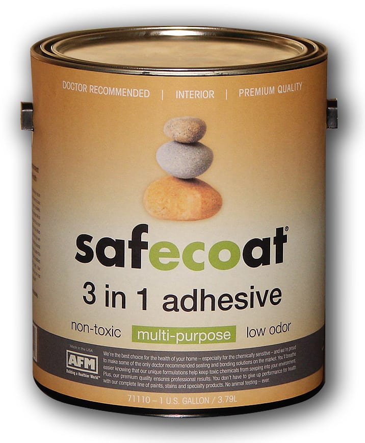 AFM SafeCoat, 3-in-1 Adhesive - Non-Toxic, Low Odor Tile and