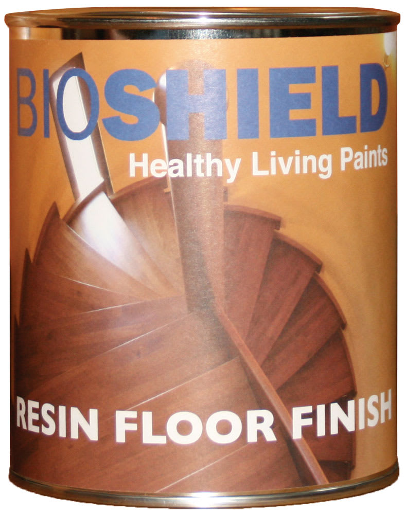 Bioshield, Resin Floor Finish NonToxic, AllNatural, Oil Gloss Finish