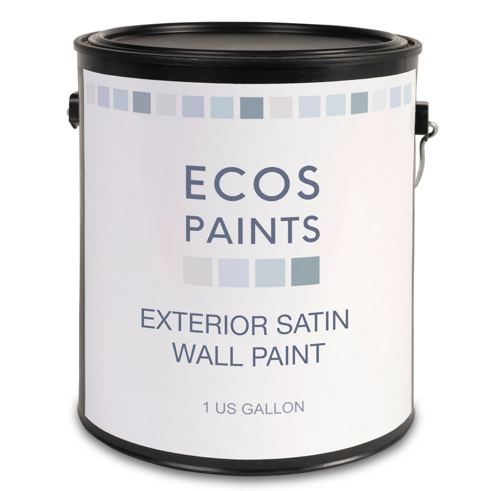 ECOS Exterior Satin Wall Paint - Eco-friendly, zero VOC, allergy-safe paint