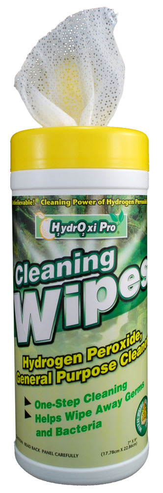 HydrOxi Pro Industrial Strength Cleaning Wipes - Non-Toxic, Pre