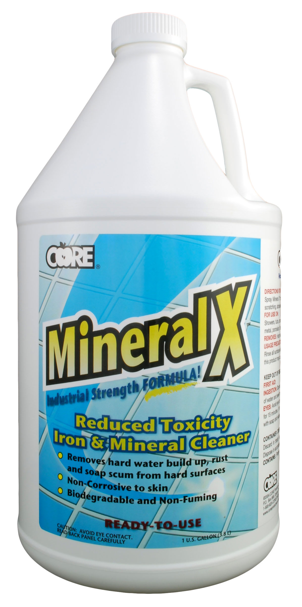 HydrOxi Pro Mineral X, Iron and Mineral Cleaner - Non-Toxic, Safe Acid  Cleaner