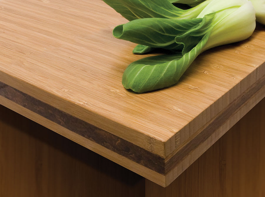 DIY Custom Bamboo Countertop
