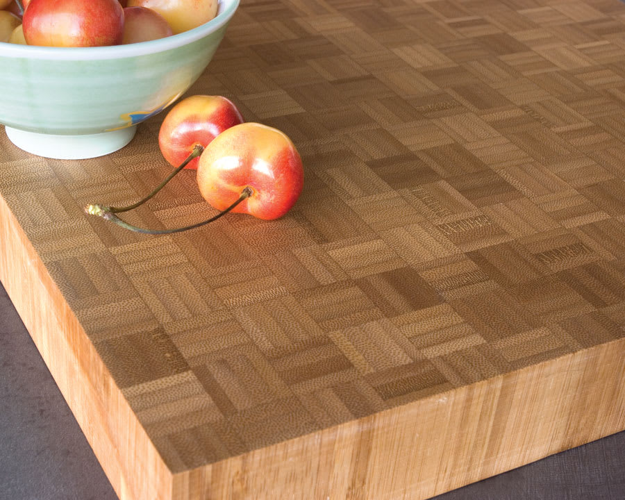 Bamboo countertop from Totally Bamboo - ecologically friendly counter tops