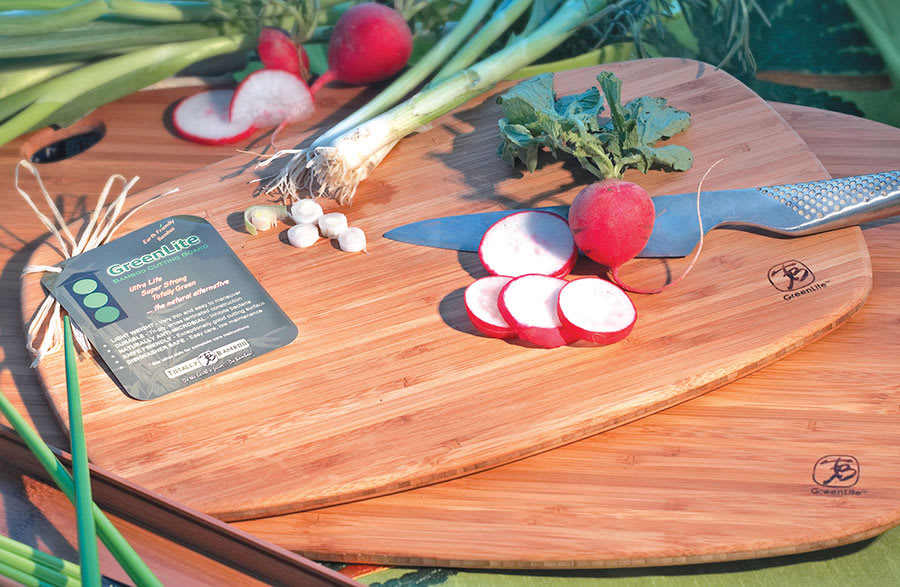 Totally Bamboo, GreenLite Utility Board - Medium Cutting Board