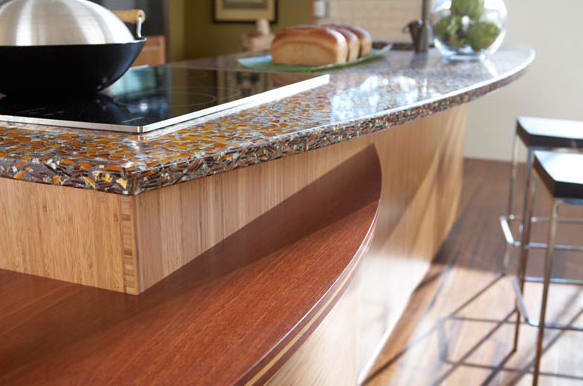 Vetrazzo Countertop Eco Friendly Stunning Recycled Glass