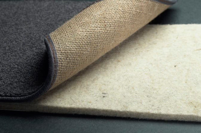 high performance natural rubber carpet underlay