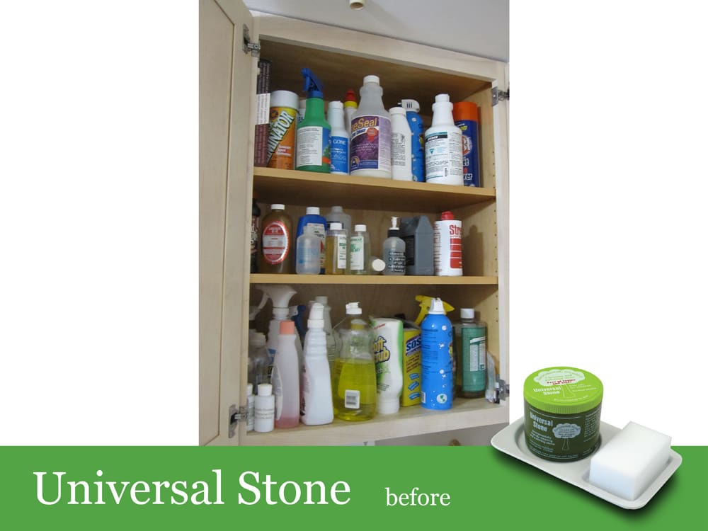 Zielinsky Universal Stone All-Purpose Polisher and Cleaner - Eco-Friendly,  Non-Toxic, Natural