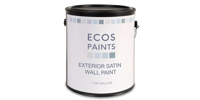 ECOS Exterior Satin Wall Paint - Eco-friendly, zero VOC, allergy