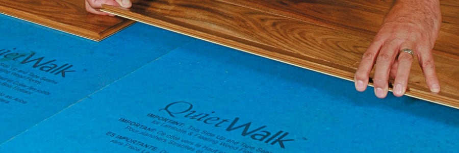 QuietWalk Underlayment for Laminate & Engineered Floors