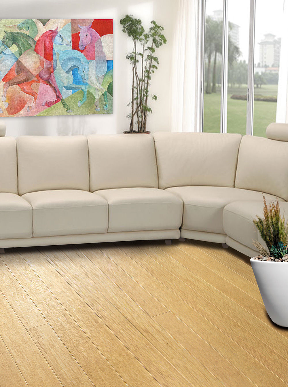 Ecofusion Solid Strand Woven Bamboo Flooring