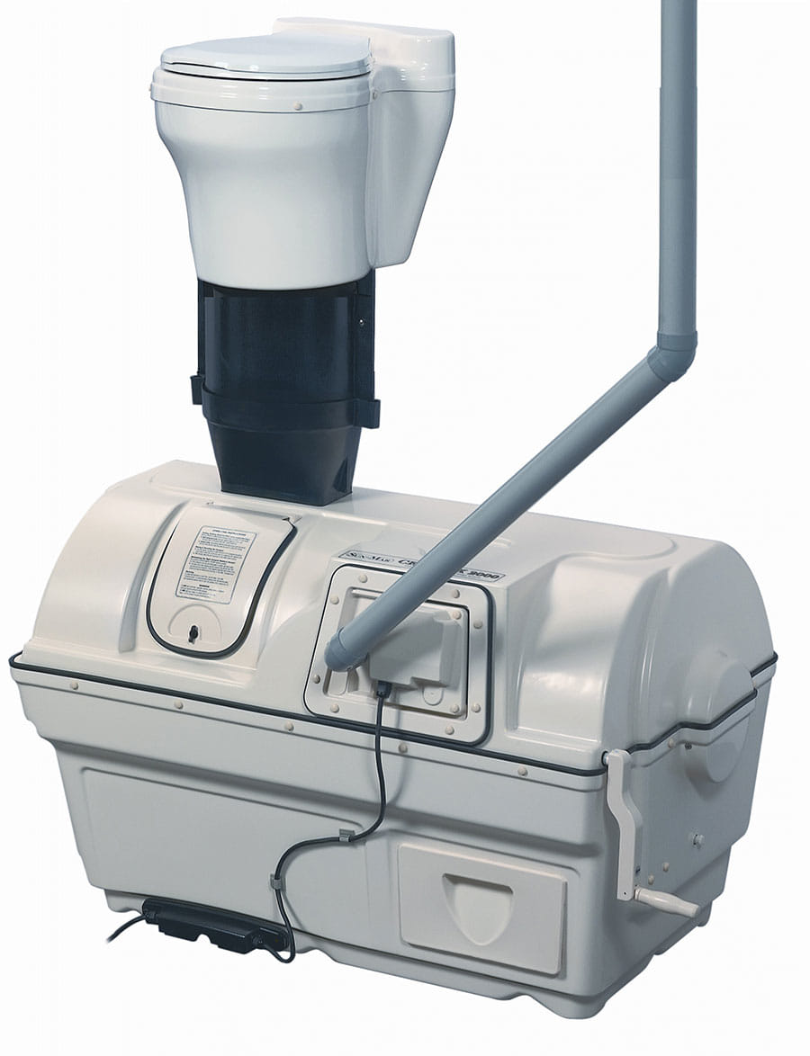 Sun-mar Centrex 2000 Composting Toilet System Sun-Mar Composting Toilet, Central Dry System, Centrex 2000 AF - Electric